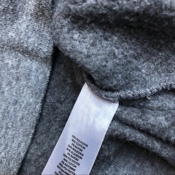 SOULCYCLE Grey & White Draw String Zip Up Hoodie - Picture 5 of 6